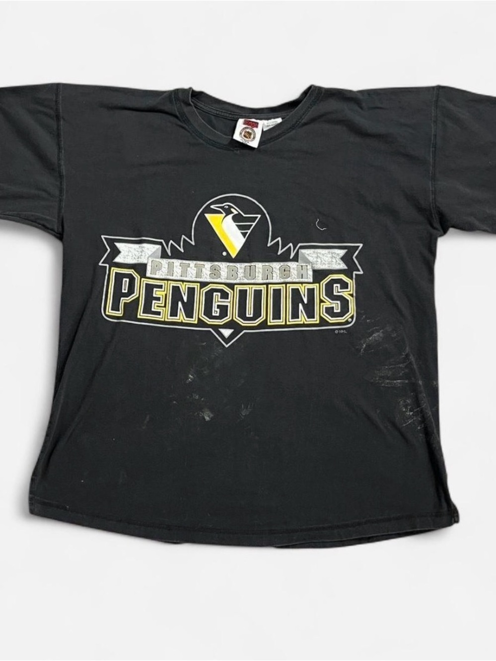 Pro Edge Pittsburgh Penguins Black Graphic Tee